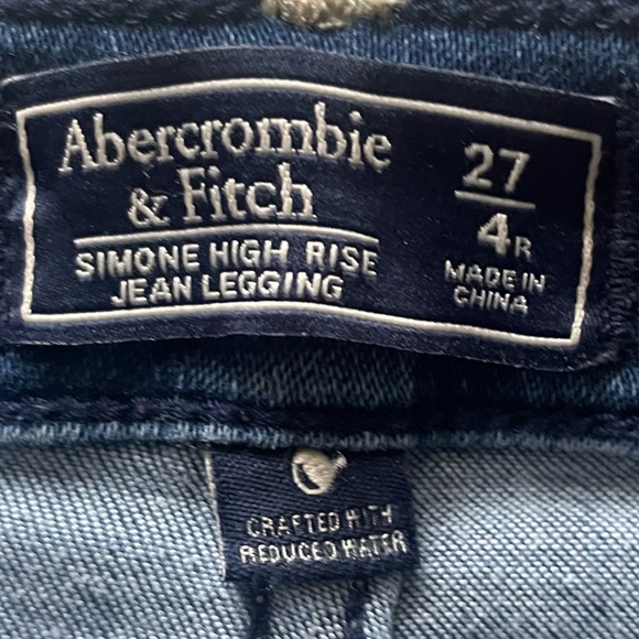 Abercrombie Simone Hi-Rise Jeans Size 27/4 - Picture 6 of 7